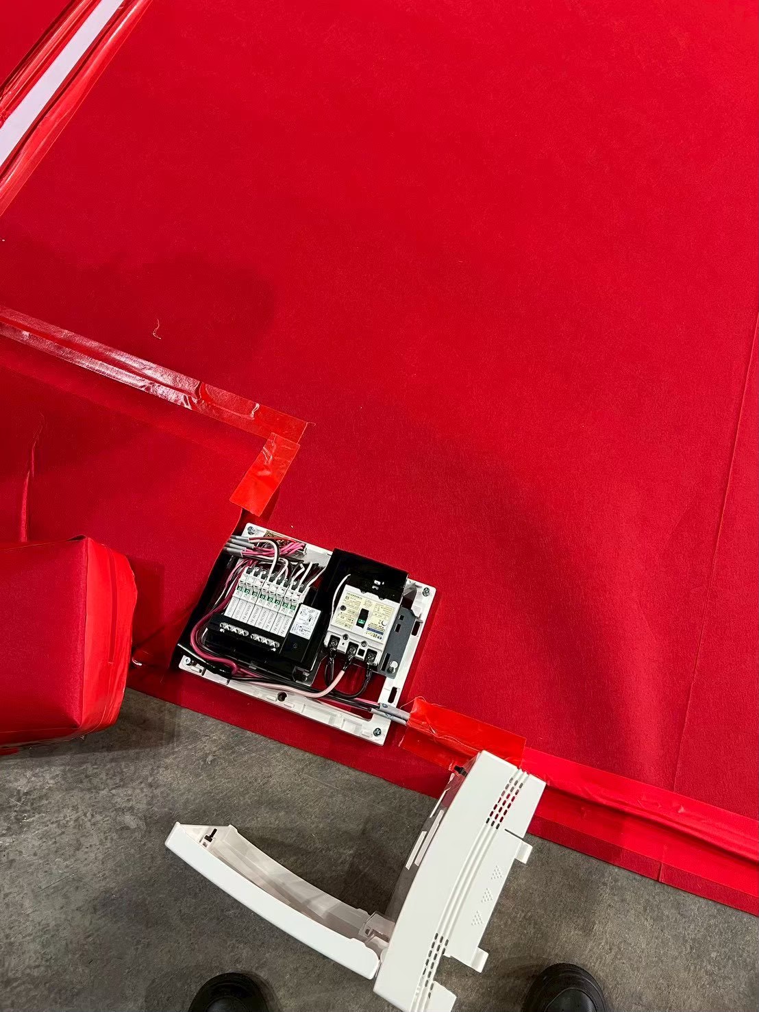 照明器具取り付け