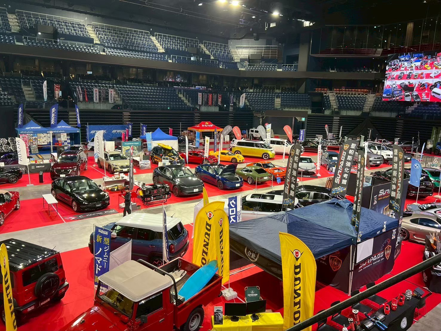 トラス組み上げ